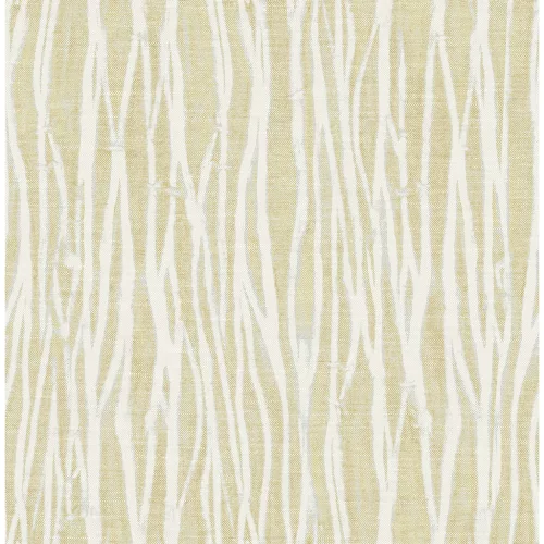 A Street Prints Scott Living II vlies anyagú mustársárga, beige színű vonalas, textilhatású modern, natural tapéta