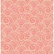A Street Prints Happy vlies anyagú fehér, rózsaszín színű hullám, geometriai, absztrakt modern tapéta