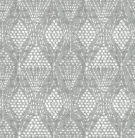 A Street Prints Happy vlies anyagú szürke, fehér színű pöttyös, geometriai modern tapéta