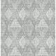A Street Prints Happy vlies anyagú szürke, fehér színű pöttyös, geometriai modern tapéta
