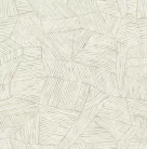 A Street Prints Seychelles vlies anyagú zöld, törtfehér színű vonalas, geometriai modern, natural tapéta