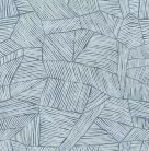A Street Prints Seychelles vlies anyagú kék, törtfehér színű vonalas, geometriai modern, natural tapéta