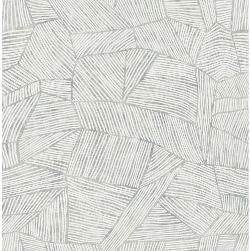 A Street Prints Seychelles vlies anyagú szürke színű vonalas, geometriai modern, natural tapéta