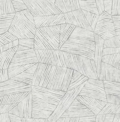 A Street Prints Seychelles vlies anyagú szürke színű vonalas, geometriai modern, natural tapéta