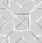 A Street Prints Seychelles vlies anyagú szürke, fehér, ezüst színű geometriai modern, natural tapéta