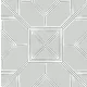 A Street Prints Seychelles vlies anyagú szürke, fehér, ezüst színű geometriai modern, natural tapéta