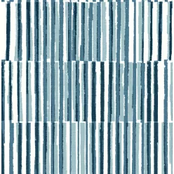   A Street Prints Seychelles vlies anyagú fehér, türkiz, kék színű csíkos, geometriai modern, natural tapéta