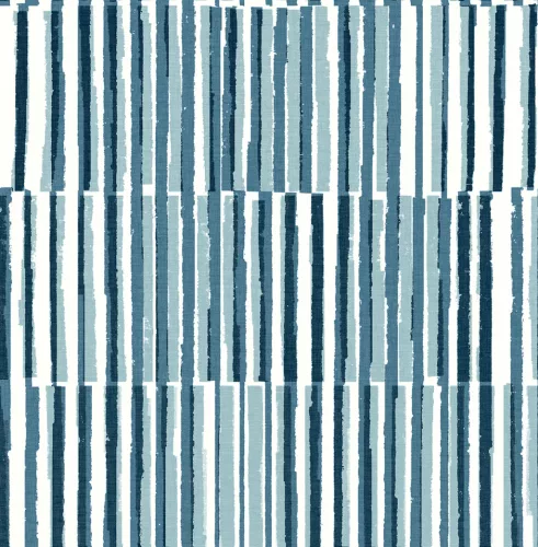 A Street Prints Seychelles vlies anyagú fehér, türkiz, kék színű csíkos, geometriai modern, natural tapéta