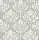 A Street Prints Seychelles vlies anyagú szürke színű leveles modern, natural tapéta