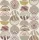 A Street Prints Seychelles vlies anyagú beige, szürke, lila, mályva, keki színű körös, geometriai modern, natural tapéta