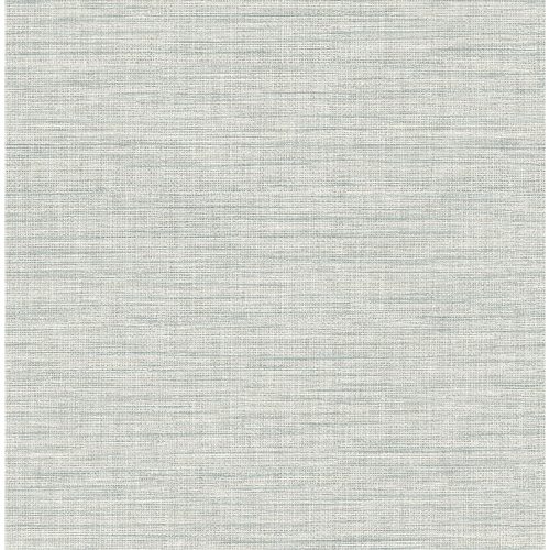 A Street Prints Seychelles vlies anyagú szürke, türkiz színű szövethatású modern, natural tapéta