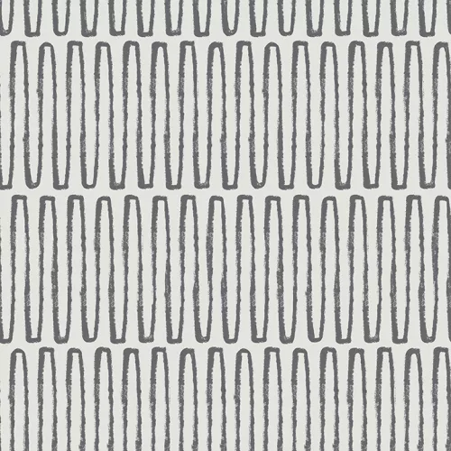 A Street Prints Hannah vlies anyagú fehér, fekete színű vonalas, geometriai modern tapéta