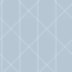   A Street Prints GEORGIA vlies anyagú kék, fehér színű geometriai modern tapéta