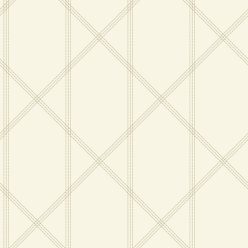   A Street Prints GEORGIA vlies anyagú fehér, arany színű geometriai modern tapéta