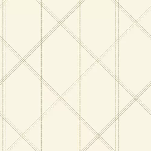 A Street Prints GEORGIA vlies anyagú fehér, arany színű geometriai modern tapéta