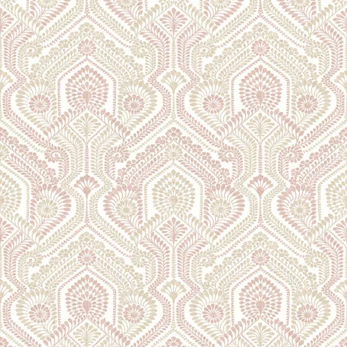 A Street Prints GEORGIA vlies anyagú fehér, beige, rózsaszín színű etno modern tapéta