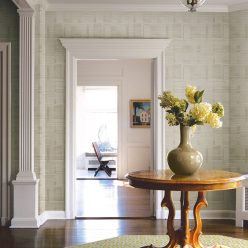   A Street Prints GEORGIA vlies anyagú beige, barna színű vonalas modern tapéta