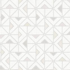   A Street Prints GEORGIA vlies anyagú törtfehér, barna színű geometriai modern tapéta