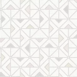  A Street Prints GEORGIA vlies anyagú törtfehér, barna színű geometriai modern tapéta