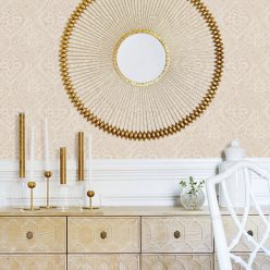   A Street Prints GEORGIA vlies anyagú fehér, barna színű etno modern tapéta