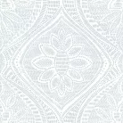 A Street Prints GEORGIA vlies anyagú fehér, kék színű etno modern tapéta