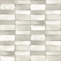   A Street Prints GEORGIA vlies anyagú homok, törtfehér, gyöngyház színű kockás modern tapéta