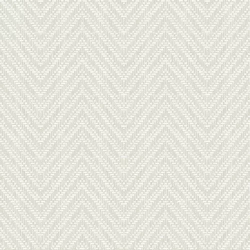 A Street Prints GEORGIA vlies anyagú törtfehér, fehér, gyöngyház színű szövethatású, chevron modern tapéta