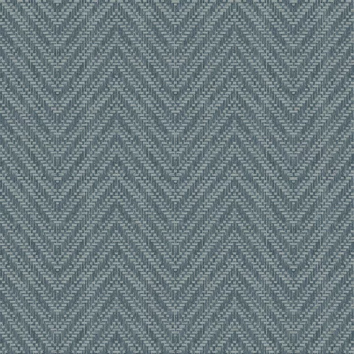 A Street Prints GEORGIA vlies anyagú kék, szürke színű szövethatású, chevron modern tapéta
