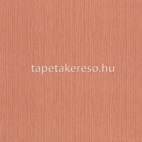 Casadeco Fiber vlies, vinyl anyagú barack színű egyszínű, vonalas, struktúrált modern tapéta