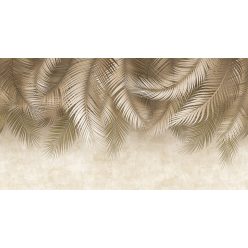   Adawall Fiji vlies, vinyl anyagú barna színű leveles modern poszter