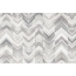   Adawall Fiji vlies, vinyl anyagú törtfehér, szürke, zöld színű chevron modern poszter
