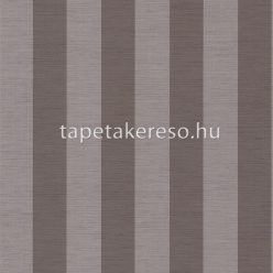   Casadeco FIVE O’CLOCK vlies, vinyl anyagú szürke, barna színű csíkos modern tapéta