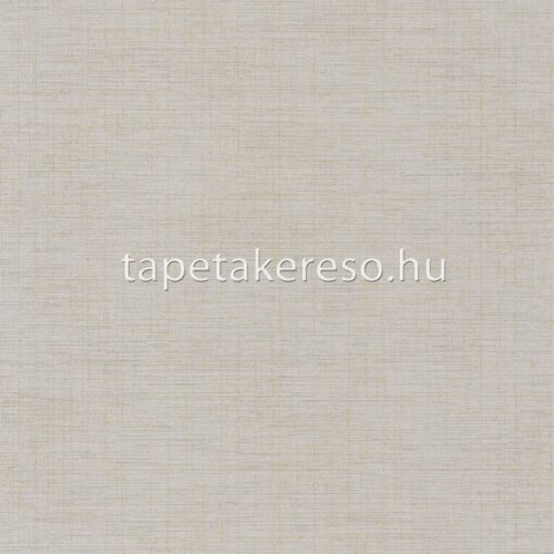 Casadeco FIVE O’CLOCK vlies, vinyl anyagú beige, arany színű vonalas, textilhatású modern tapéta