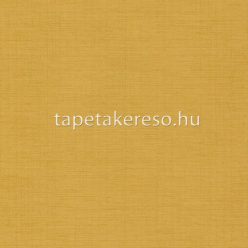   Casadeco FIVE O’CLOCK vlies, vinyl anyagú mustársárga színű vonalas, textilhatású modern tapéta