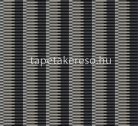 Khroma Folies vlies anyagú fekete, barna, gyöngyház színű csíkos, geometriai modern tapéta