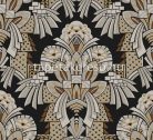 Khroma Folies vlies anyagú fekete, beige, arany színű absztrakt modern tapéta