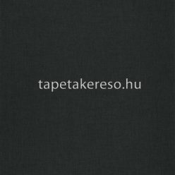   Caselio La Forét vlies anyagú fekete színű egyszínű, textilhatású modern, natural tapéta