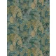Decoprint Feature Walls vinyl, vlies anyagú, türkiz, okker, mustársárga színű, növényes, Modern poszter