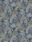 Decoprint Feature Walls vinyl, vlies anyagú, kék, keki, szürke színű, növényes, Modern poszter