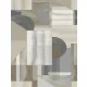 Decoprint Feature Walls vinyl, vlies anyagú, szürke, beige, barna színű, geometriai, Modern poszter