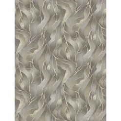   Decoprint Feature Walls vinyl, vlies anyagú, barna, szürke színű, hullámos, Modern poszter