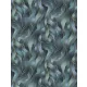 Decoprint Feature Walls vinyl, vlies anyagú, kék, zöld színű, hullámos, Modern poszter