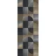 Decoprint Feature Walls vinyl, vlies anyagú, kék, barna színű, geometriai, Modern poszter