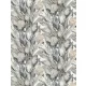 Decoprint Feature Walls vinyl, vlies anyagú, szürke, beige, fehér színű, leveles, Modern poszter