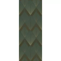   Decoprint Feature Walls vinyl, vlies anyagú, zöld, barna színű, geometriai, Modern poszter