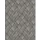 Decoprint Feature Walls vinyl, vlies anyagú, szürke színű, geometriai, Modern poszter