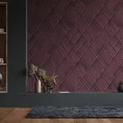 Decoprint Feature Walls vinyl, vlies anyagú, bordó színű, geometriai, Modern poszter