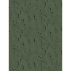   Decoprint Feature Walls vinyl, vlies anyagú, zöld színű, 3d, geometriai, Modern poszter