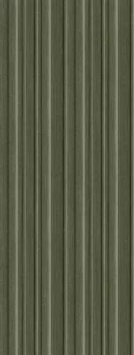 Decoprint Feature Walls vinyl, vlies anyagú, zöld színű, csíkos, 3d, Modern poszter