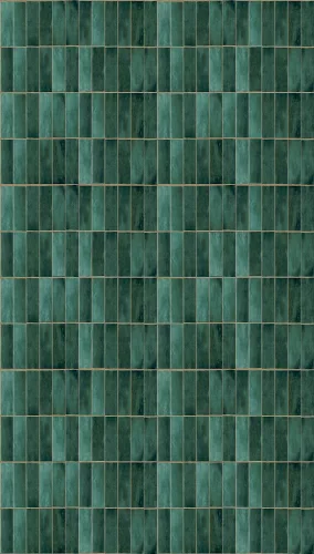 Decoprint Feature Walls vinyl, vlies anyagú, zöld színű, csempe, Modern poszter